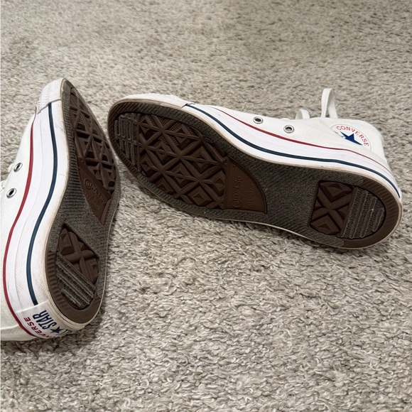 Converse Classic White High-Tops - Picture 6 of 8